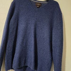 Black &Brown v  neck sweater, size XL